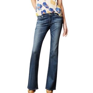 AG Adriano Goldschmied the Angelina boot cut jeans petite sz 27 medium wash